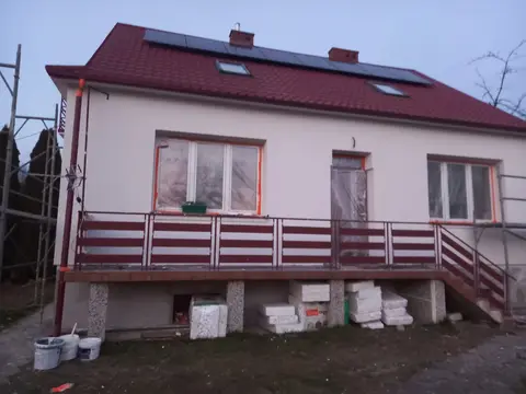 Realizacja Econord - prace przy elewacji budynku jednorodzinnego (55)